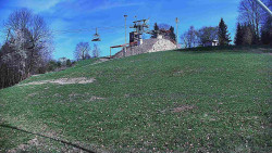 Otočná kamera na sjezdovce