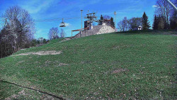 Otočná kamera na sjezdovce