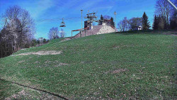 Otočná kamera na sjezdovce