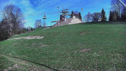 Otočná kamera na sjezdovce