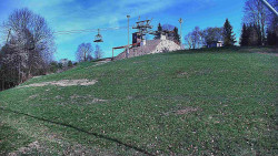 Otočná kamera na sjezdovce