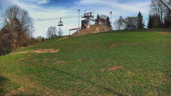 Otočná kamera na sjezdovce