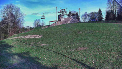 Otočná kamera na sjezdovce