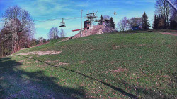 Otočná kamera na sjezdovce