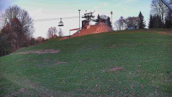 Otočná kamera na sjezdovce