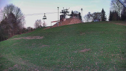 Otočná kamera na sjezdovce