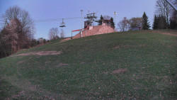 Otočná kamera na sjezdovce