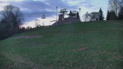 Otočná kamera na sjezdovce