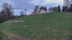 Otočná kamera na sjezdovce