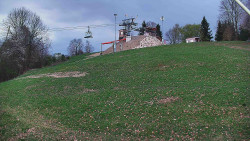 Otočná kamera na sjezdovce