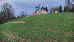 Otočná kamera na sjezdovce