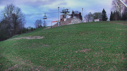 Otočná kamera na sjezdovce