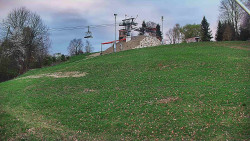 Otočná kamera na sjezdovce