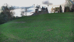 Otočná kamera na sjezdovce