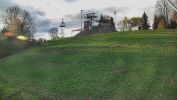 Otočná kamera na sjezdovce