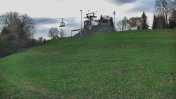 Otočná kamera na sjezdovce