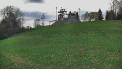 Otočná kamera na sjezdovce