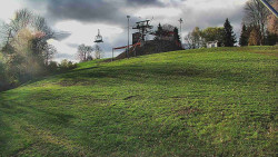 Otočná kamera na sjezdovce