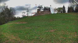 Otočná kamera na sjezdovce