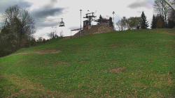 Otočná kamera na sjezdovce