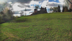 Otočná kamera na sjezdovce