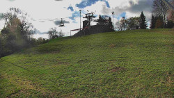 Otočná kamera na sjezdovce