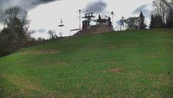 Otočná kamera na sjezdovce