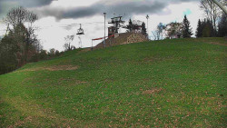 Otočná kamera na sjezdovce