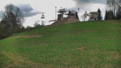 Otočná kamera na sjezdovce