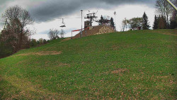 Otočná kamera na sjezdovce