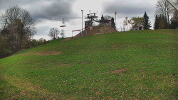 Otočná kamera na sjezdovce