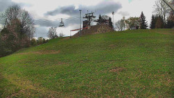 Otočná kamera na sjezdovce