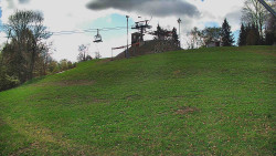 Otočná kamera na sjezdovce