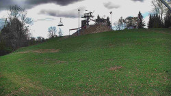 Otočná kamera na sjezdovce