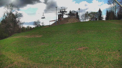 Otočná kamera na sjezdovce