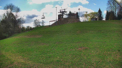 Otočná kamera na sjezdovce