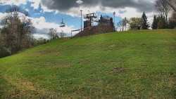 Otočná kamera na sjezdovce