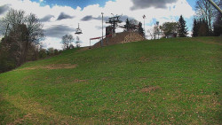 Otočná kamera na sjezdovce