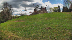 Otočná kamera na sjezdovce