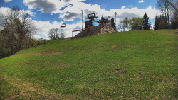 Otočná kamera na sjezdovce