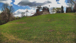 Otočná kamera na sjezdovce