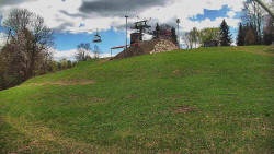 Otočná kamera na sjezdovce