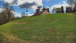 Otočná kamera na sjezdovce