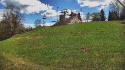 Otočná kamera na sjezdovce