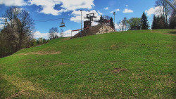 Otočná kamera na sjezdovce