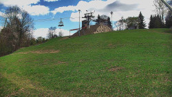 Otočná kamera na sjezdovce