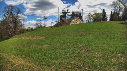 Otočná kamera na sjezdovce