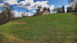 Otočná kamera na sjezdovce