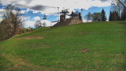 Otočná kamera na sjezdovce