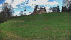 Otočná kamera na sjezdovce